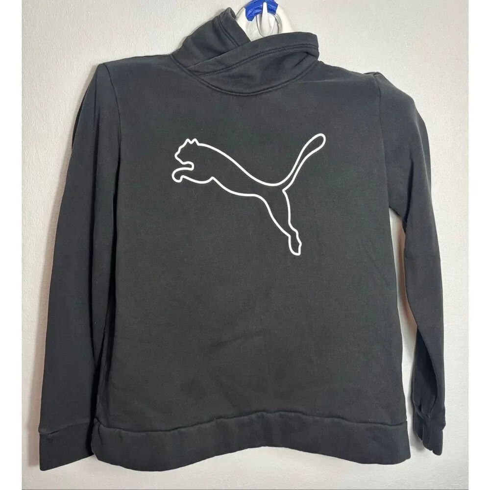 PUMA PULLON MOCK HIGH NECK WARMTH SWEATSHIRT Cowl Neck Size XL